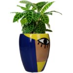 VASE ABSTRACT FACE MULTI 12 X 12 X 15 CM - Image 2