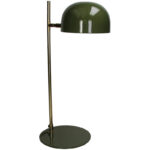 TABLE LAMP IRON GREEN 25 X 19 X 50 CM