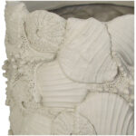 VASE SHELL POLYRESIN IVORY 23 X 23 X 27 CM - Image 2