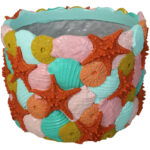 VASE SHELL POLYRESIN MULTI 33.5 X 33.5 X 23.5 CM - Image 2