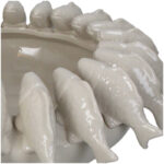 BOWL FISHES STONEWARE IVORY 37.5 X 37.5 X 15 CM - Image 2
