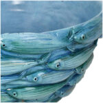 PLANTER FISHES MGO BLUE 39 X 39 X 18.5 CM - Image 2