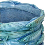 PLANTER FISHES MGO BLUE 25.7 X 25.7 X 27 CM - Image 2