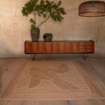 NATURAL RUG DIEGO AND FRIDA COLLECTION IN SEVERAL SIZES