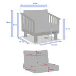 ARMCHAIR LOUNGE 79 x 84.5 x 78 - Image 5
