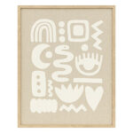 3D WALL DECORATION L. X 40 CM X H.50 CM