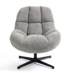 SWIVEL ARMCHAIR 86 X 75.5 X 82 CM