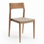 STACKABLE CHAIR OUTDOOR / INDOOR 75 X 46 X 49 CM
