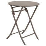 FOLDING ROUND TABLE IN 60 X 60 X 71 CM