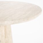 TAVERTIN DINING TABLE IN 70 X 70 X 75 CM - Image 3
