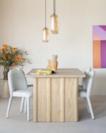 NATURAL DINING TABLE IN SEVERAL SIZES - Image 6