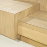 RECTANGULAR AND NATURAL COFFEE TABLE 140 X 75 X 40 CM - Image 9