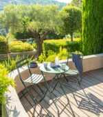 ROUND FOLDING TABLE IN 60 X 60 X 71 - Image 4