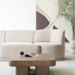 BROWN COFFEE TABLE 80 X 80 X 30 CM