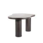 DARK BROWN DINING TABLE IN 215 x 110 x 76 cm - Image 7