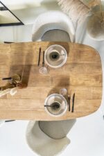 RECYCLED TEAK DINING TABLE IN TWO SIZES - Image 9