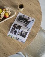 TAVERTIN DINING TABLE IN 130 X 130 X 77 CM - Image 7