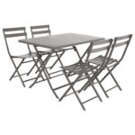 RECTANGULAR FOLDING TABLE IN 110 X 70 X 71 CM - Image 4