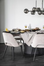MANGO HOUT BLACK DINING TABLE IN 250 X 110 X 76 CM - Image 5