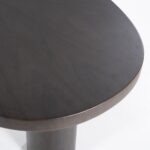 DARK BROWN DINING TABLE IN 215 x 110 x 76 cm - Image 4