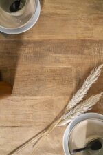 RECYCLED TEAK DINING TABLE IN TWO SIZES - Image 10