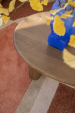 BROWN COFFEE TABLE 140 X 60 X 35 CM - Image 2