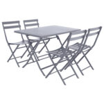 RECTANGULAR FOLDING TABLE IN 110 X 70 X 71 CM - Image 4