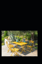 RECTANGULAR FOLDING TABLE IN 110 X 70 X 71 CM - Image 2