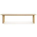NATURAL DINING TABLE IN SEVERAL SIZES