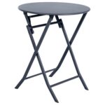 FOLDING ROUND TABLE IN 60 X 60 X 71 CM