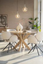 ACACIA HOUT DINING TABLES IN SEVERAL SIZES - Image 8