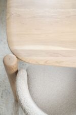 EIKEN  HOUT NATURAL DINING TABLE IN SEVERAL SIZES - Image 4