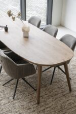 EIKENHOUT AND EIKEN FINNER DINING TABLE IN TWO SIZES - Image 8