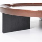 RED COFFEE TABLE 120 X 120 X 25 CM - Image 3