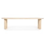 NATURAL EIKEN HOUT DINING TABLE IN TWO SIZES