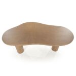 LIGHT BROWM DINING TABLE IN 215 X 110 X 76 CM - Image 3