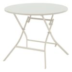 ROUND FOLDING TABLE IN 60 X 60 X 71 CM