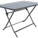 RECTANGULAR FOLDING TABLE IN 110 X 70 X 71 CM