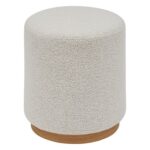 ΛΕΥΚΟ ΠΟΥΦ ΣΚΑΜΠΟ 41x45 cm