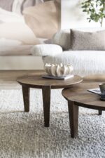 MANGO WOOD COFFEE TABLE -LARGE 80x80x30 CM - Image 8