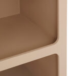 BEIGE BEDSIDE TABLE  40 x 30 x 55 cm - Image 2