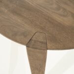 MANGO WOOD COFFEE TABLE -LARGE 80x80x30 CM - Image 6