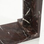 RED MARBLE SIDE TABLE 36x25,5x56 CM - Image 4