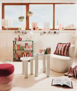 SET 2 BEIGE COFFEE TABLE 45x45x50,5 CM - Image 5