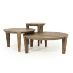 MANGO WOOD COFFEE TABLE -LARGE 80x80x30 CM - Image 3