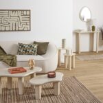 SET 2 BEIGE COFFEE TABLE 45x45x50,5 CM - Image 7