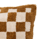 BROWN AND WHITE CUSHION 40X60 - Image 5