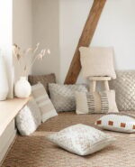 BEIGE CUSHION COVER 45x45 - Image 4