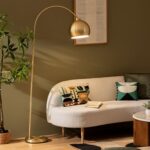 GOLD METAL FLOOR LAMP - Image 8