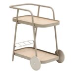 GREY TROLLEY WITH WHEELS